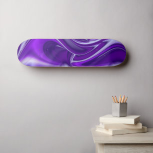 Träume von lila Blume Skateboard