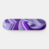 Träume von lila Blume Skateboard (Horizontal)