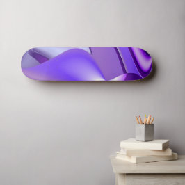 Träume von lila Blume Skateboard