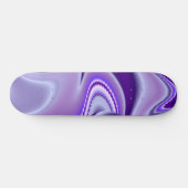 Träume von lila Blume Skateboard (Horizontal)