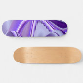 Träume von lila Blume Skateboard (Horizontal)