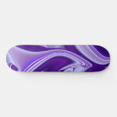 Träume von lila Blume Skateboard (Horizontal)