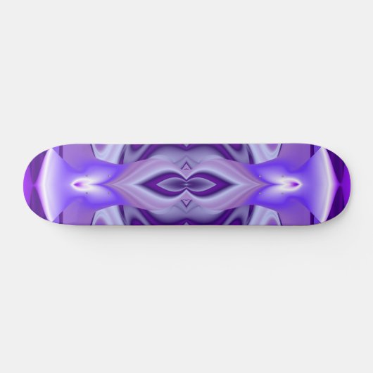 Träume von lila Blume Skateboard (Horizontal)