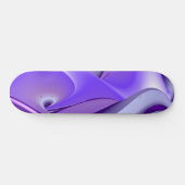 Träume von lila Blume Skateboard (Horizontal)