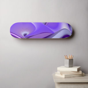 Träume von lila Blume Skateboard