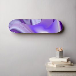 Träume von lila Blume Skateboard