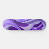 Träume von lila Blume Skateboard (Horizontal)