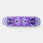 Träume von lila Blume Skateboard (Horizontal)