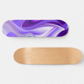 Träume von lila Blume Skateboard (Horizontal)
