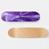 Träume von lila Blume Skateboard (Horizontal)