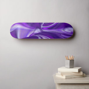 Träume von lila Blume Skateboard