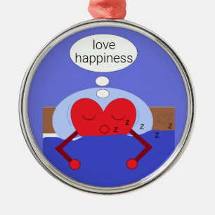 Träume von meinem Herzen II Ornament Aus Metall