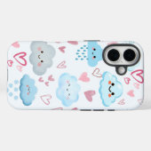 Träume von Pfirsichwolken Case-Mate iPhone Hülle (Rückseite (Horizontal))