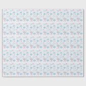 Träume von Pfirsichwolken Geschenkpapier (Flach)