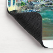 Träume von Polperro Mouse Pad Mousepad (Ecke)