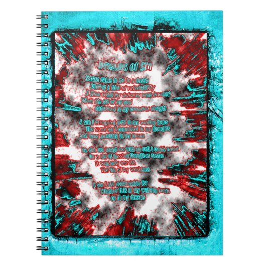 Träume von Sin Notizblock (Vorderseite)