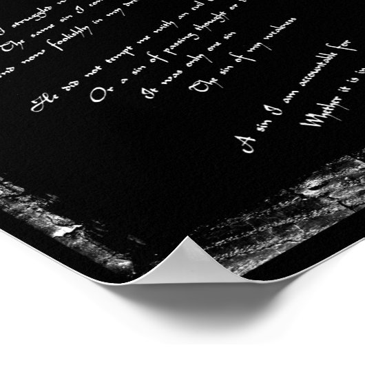 Träume von Sin Poster (Ecke)