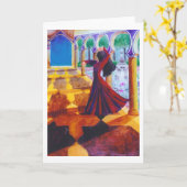 Träume von Spanien Karte (Gelbe Blume)