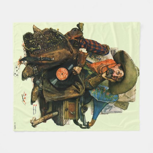 Träume von vor langer Zeit Fleecedecke (Vorderseite (Horizontal))