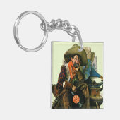 Träume von vor langer Zeit Schlüsselanhänger (Vorderseite links)