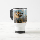 Träume von Wall Street - die Hausse Reisebecher (Vorderseite Links)