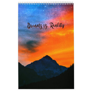 Träume vs Realität Kalender