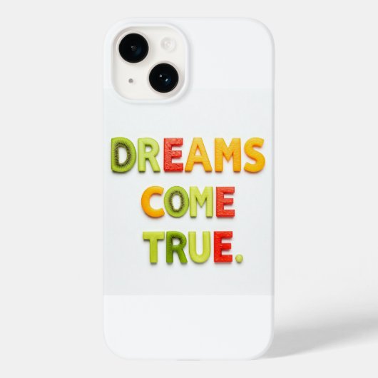 Träume wahr werden Case-Mate iPhone hülle (Rückseite)