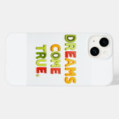 Träume wahr werden Case-Mate iPhone hülle (Rückseite (Horizontal))