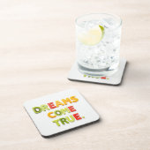 Träume wahr werden getränkeuntersetzer (Rechte Seite)