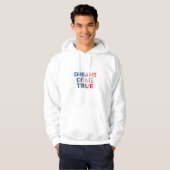 Träume wahr werden hoodie (Vorne ganz)