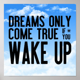 Träume wahr werden poster