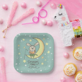 Träume wahr werden | Sonnig auf dem Mond Pappteller (Party)