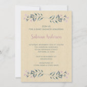 Träume wahrhaft Treten Sie ein Einladung (Rückseite)