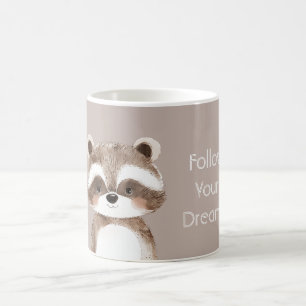 Träume-Waschbär Kaffeetasse