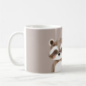 Träume-Waschbär Kaffeetasse (Links)
