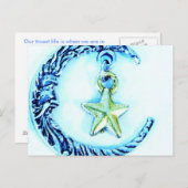 Träume wecken postkarte (Vorne/Hinten)