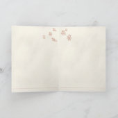 Träume werden wahr feiertagskarte (Innenseite)