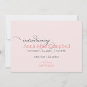 Träume werden wahr {Geburtsankündigung} Ankündigung (Rückseite)