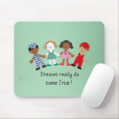 Träume werden wirklich wahr! mousepad (Mit Mouse)