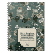 Träume werden zu Plänen Notizblock (Vorderseite)