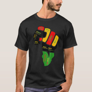 Träume wie Martin aus erster Hand Black History Mo T-Shirt