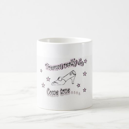 Träume wirklich kommen wahr kaffeetasse (Mittel)