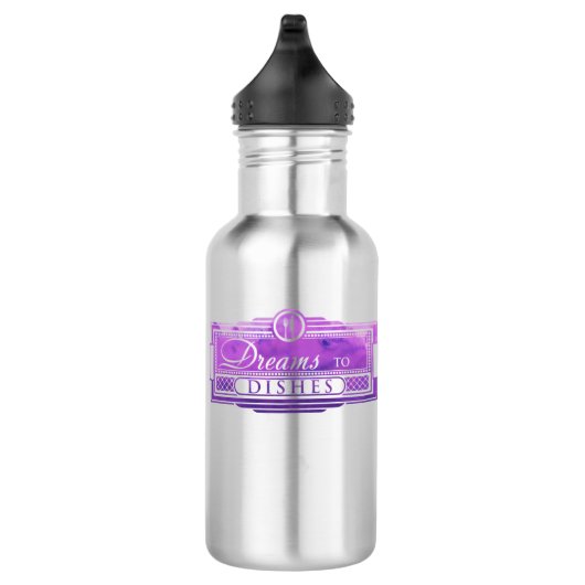 Träume zu Geschirr Wasserflasche (Rechts)