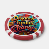 "Träume zur Realität" Pokerchips (Einzeln)