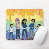 TräumeInRealitätComicsThe Fam Cover Art Mousepad (Mit Mouse)
