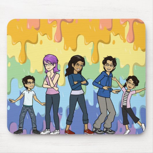 TräumeInRealitätComicsThe Fam Cover Art Mousepad (Vorne)