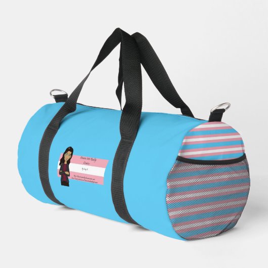 TräumeIntoRealityComics Ashlyn Tempest Cover Art Duffle Bag (Rechte Ecke)