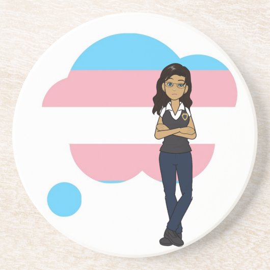 TräumeIntoRealityComics Ashlyn Tempest Cover Art Getränkeuntersetzer (Vorne)