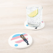 TräumeIntoRealityComics Ashlyn Tempest Cover Art Getränkeuntersetzer (Seite)