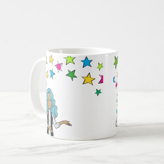 TräumeIntoRealityComics Ashlyn Tempest Cover Art Kaffeetasse (Vorderseite Links)